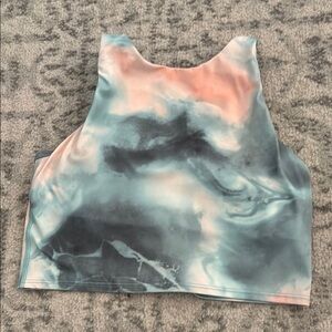 Tie-Dye sports bra/crop